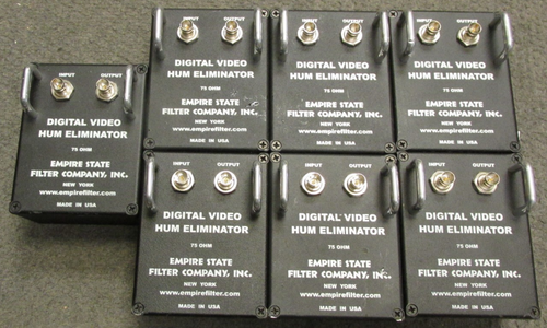 Lot of 7 Empire State filter company Digital HUM Eliminator 75 OHM | eBay