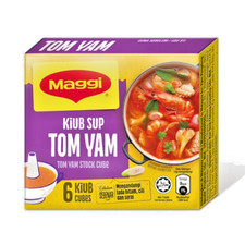 Maggi Tom Yam Stock Cube  60g- ( 6 cubes per packs x 4 packs)