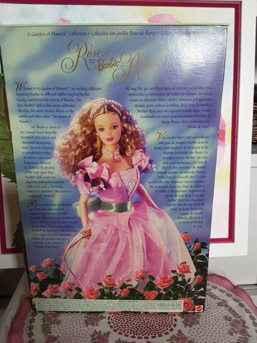 Barbie Collection A Garden Of Flowers Rose. 1998. NRFB - Photo 18/20
