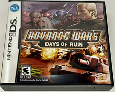 Nintendo Advance Wars: Days of Ruin DS w/ Case TESTED COMPLETE AUTHENTIC