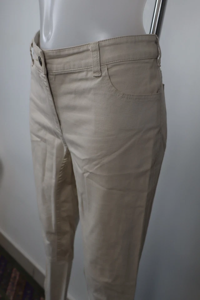 Armani Jeans Casual Pants Woman Size 44 Vintage Cotton - Image 4 of 4