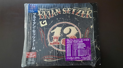 13 / Brian Setzer (Stray Cats) (CD, +1 BONUS TRACK, SHM-CD, Japan) GG226