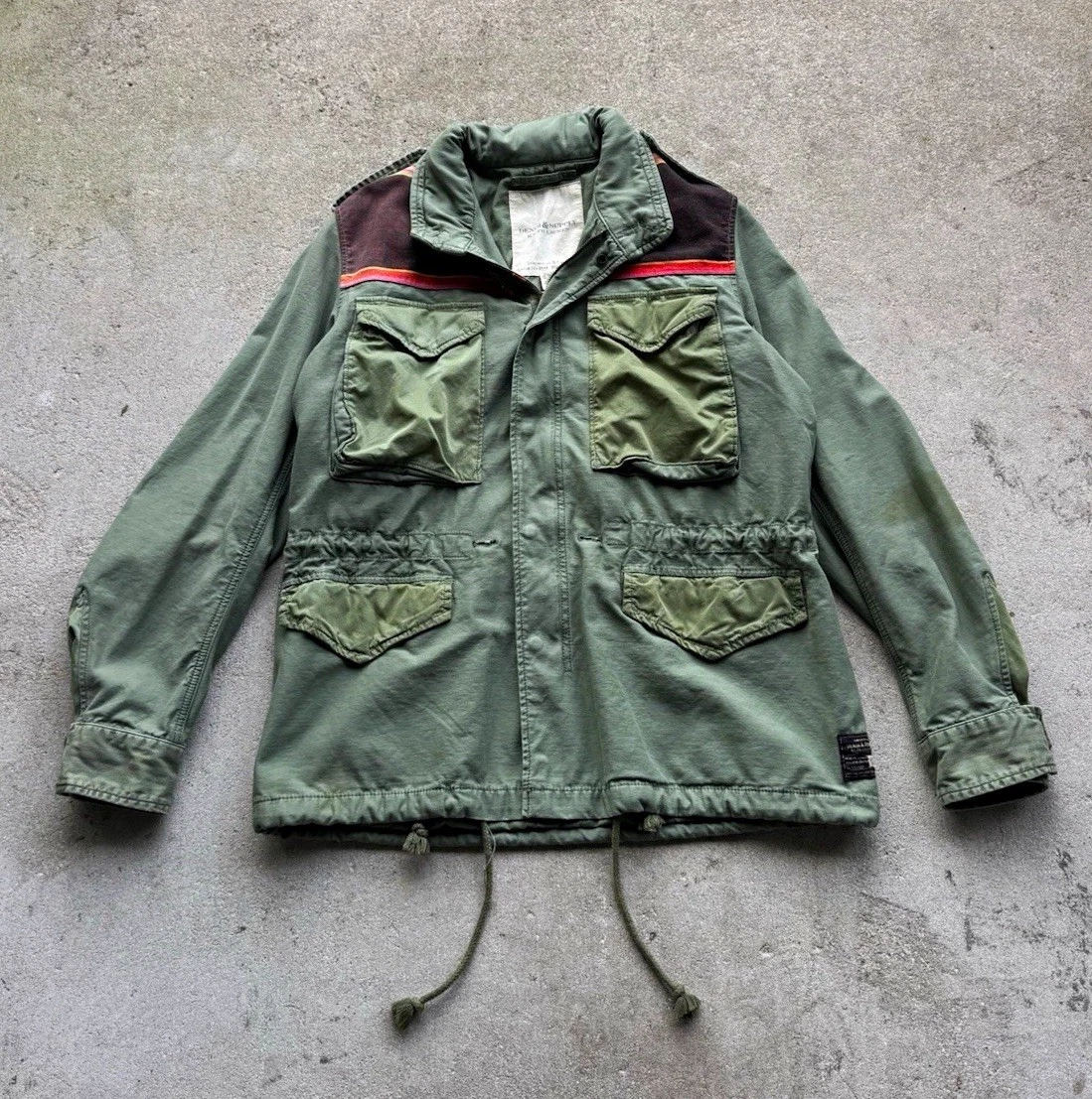 Denim & Supply Ralph Lauren Military Jacket Regular Size Coats