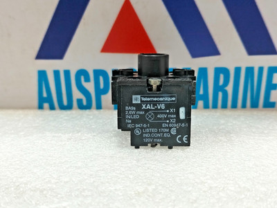 Telemecanique XAL-V6 Pilot Light Body BA9S 2.6W 400V