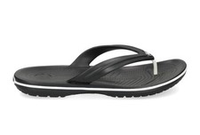 Image of Crocs Crocband Flip Black Size Men 10 Women 12