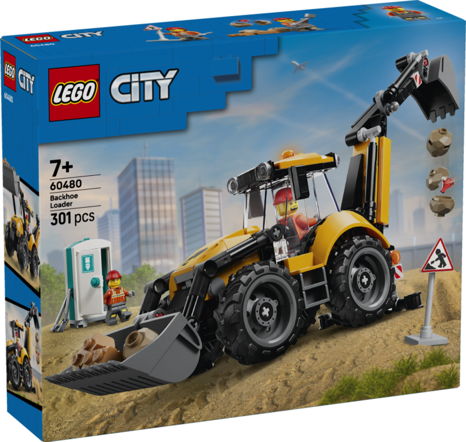 LEGO® City 60480 Gelber Baggerlader - Bild 12