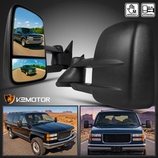 Pair Manual Tow Mirrors Fits 1988-1998 Chevy Gmc Ck 1500 2500 3500 Tahoe Yukon Pair Manual Tow Mirrors Fits 1988-1998 Chevy Gmc Ck 1500 2500 3500 Tahoe Yukon