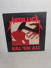 Vintage Metallica Kill 'Em All Vinyl Record Album 1983 Megaforce Records
