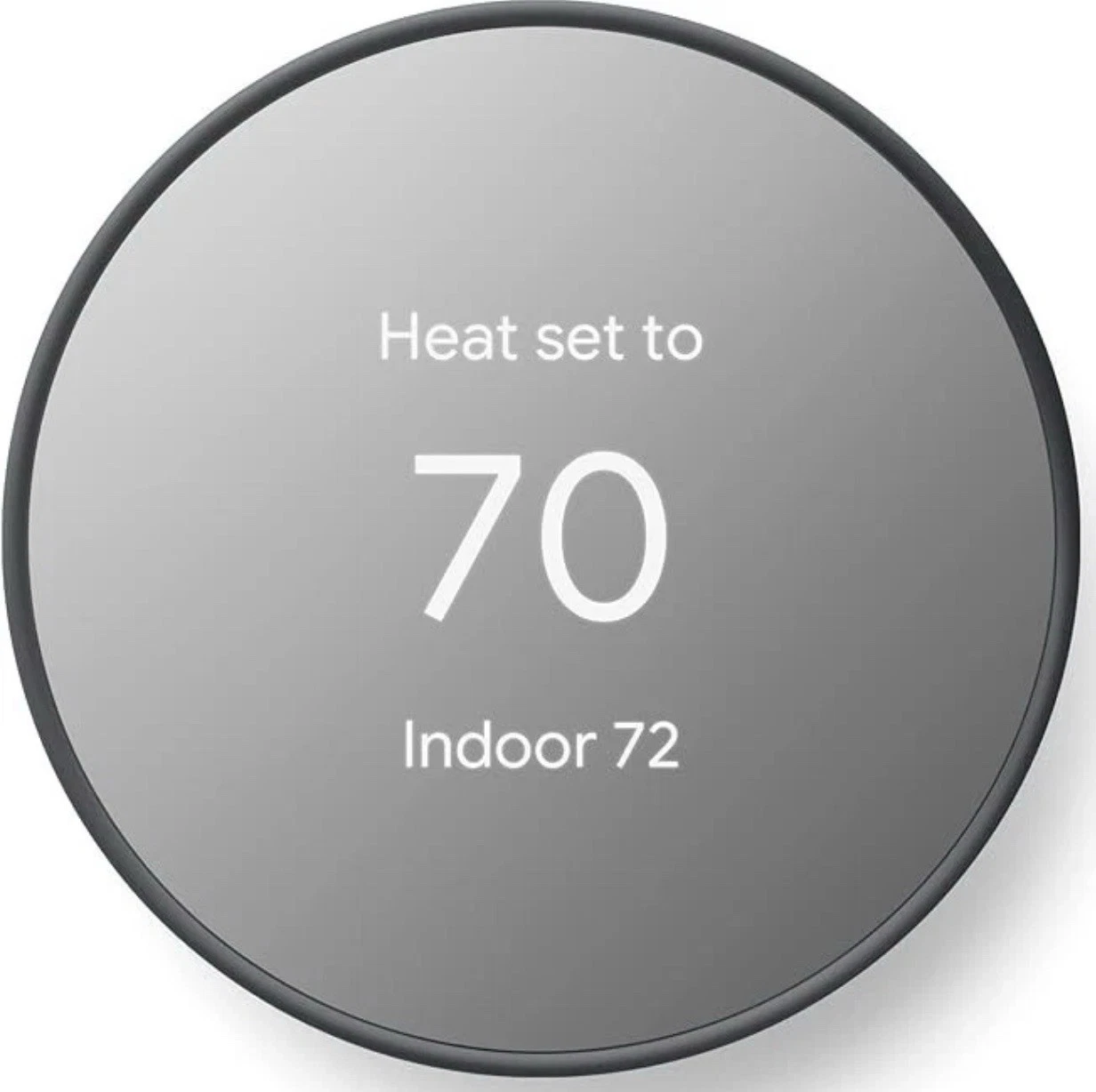 Google Nest Thermostat, Charcoal/Black (NEW, SEALED)