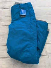 Columbia Bugaboo OH Pants Womens Large Blue Omni-Tech Waterproof Snow Ski Lined