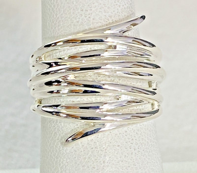 Kit Heath Helix Ring Sterling Silver Size 7 NWT 8.5g