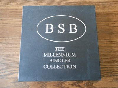 Backstreet Boys Millennium singles collection NEW: 11 discs, shirt, button, COA