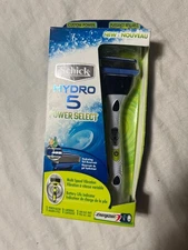 Schick Hydro 5 Power Select Multi-Speed Vibration Razor Shaver New DISCONTINUED 
