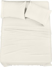 Utopia Bedding Full Sheet Set   4 Piece Bed Sheets for Full Size Bed, Soft an...