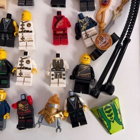 Lego Ninjago Minifigures Sensei Wu Zane Lloyd Garmadon Kai Ronin Cole Jay Ghosts