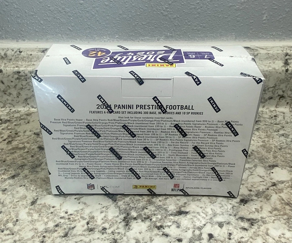 🔥2024 Mega caja de fútbol americano Panini Prestige tarjetas coleccionables NFL - SELLADAS DE FÁBRICA🔥 Foto 3 de 4