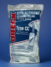 Pack Of 8 Oreck XL Type CC Vacuum Cleaner Bags CCPK8DW NEW Sealed Plastic Bag