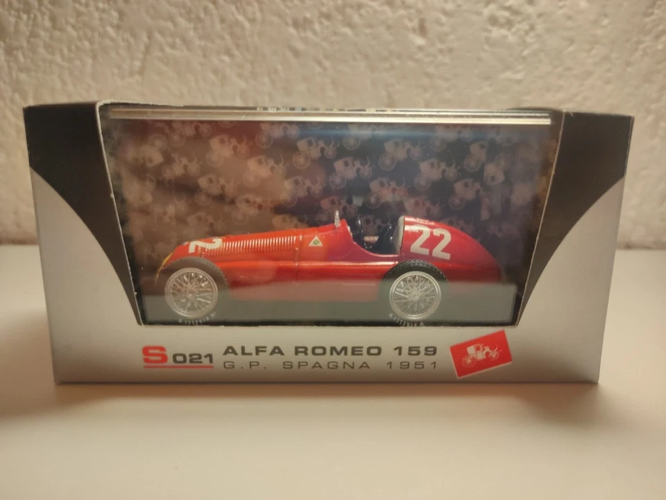 Alfa Romeo 159 Gp Spagna 1/43 Brumm Limited Ed. Fangio F1 - Nuovo Con Scatola - Immagine 2 di 4