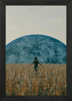 Freeland 3D Art Surrealism Framed Wall Art Poster Canvas Print Picture