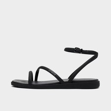 Women's Crocs Miami Ankle Strap Sandals Black 212256 001