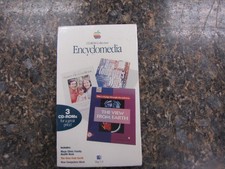 Apple CD Rom Collection Encyclomedia Vintage Computer Macintosh NEW RARE SEALED