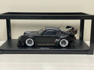 GT Spirit RWB 964 Matte Black Stella Artois 1/18 Scale Model Car