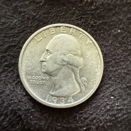1934-P United States Washington Quarter