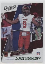 2018 Panini Prestige Rookie Xtra Points Green Darren Carrington II #209 0w8