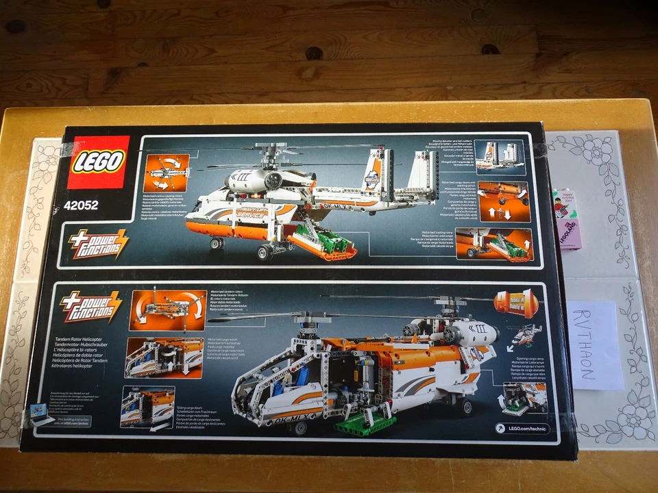 BOITE LEGO NEUVE - SEALED BOX  TECHNIC 42052 - HEAVY LIFT HELICOPTER - Photo 2/4