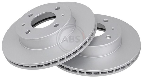 2X A.B.S. Bremsscheibe 17578 FüR LC Hyundai Accent 2 Crdi-image