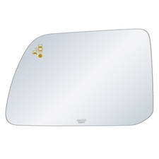 Driver Side Mirror Glass For 11-14 Ford Edge 11-15 Lincoln Mkx Blind Spot Icon