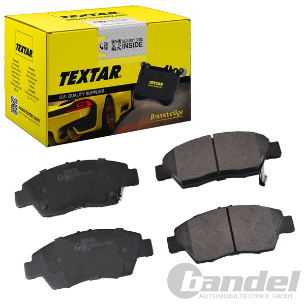Textar BremsbelÄGe Vorderachse Passend FüR Isuzu Campo D-MAX Trooper Opel Campo-image
