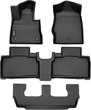 Binmotor-All Weather Floor Mats Custom Set for Ford Explorer 7 Seat 2020-2025,