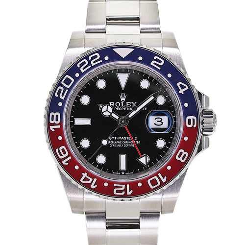Rolex GMT Master II 126710BLRO 40mm Stainless Steel Automatic Box Papers #KN015