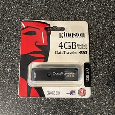 KINGSTON DTL+/4GB 4GB USB FLASH DRIVE DATATRAVELER LOCKER+ NEW