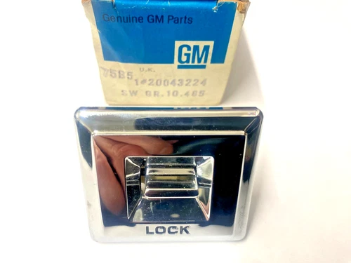 NOS GM BOXED 20043224 DOOR LOCK  SWITCH GM 1977-1991 GM  PONTIAC CHEVROLET OLDS
