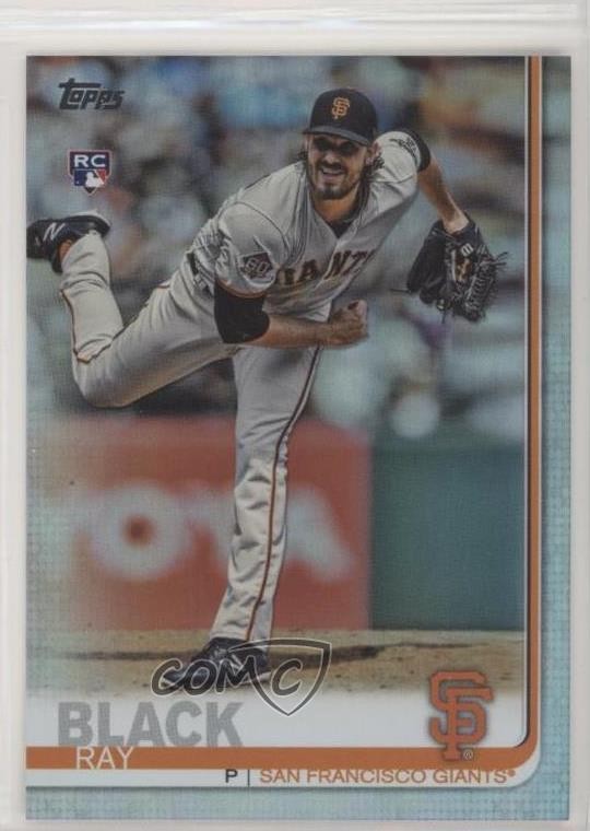 2019 Topps Rainbow Foil Ray Black #333 Rookie RC gg8