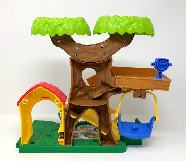 Fisher Price Little People Animal TREE HOUSE CHF55 2014 Mattel pet dog