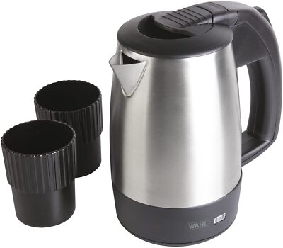 Wahl Portable Compact Lightweight Stainless Steel Travel Kettle