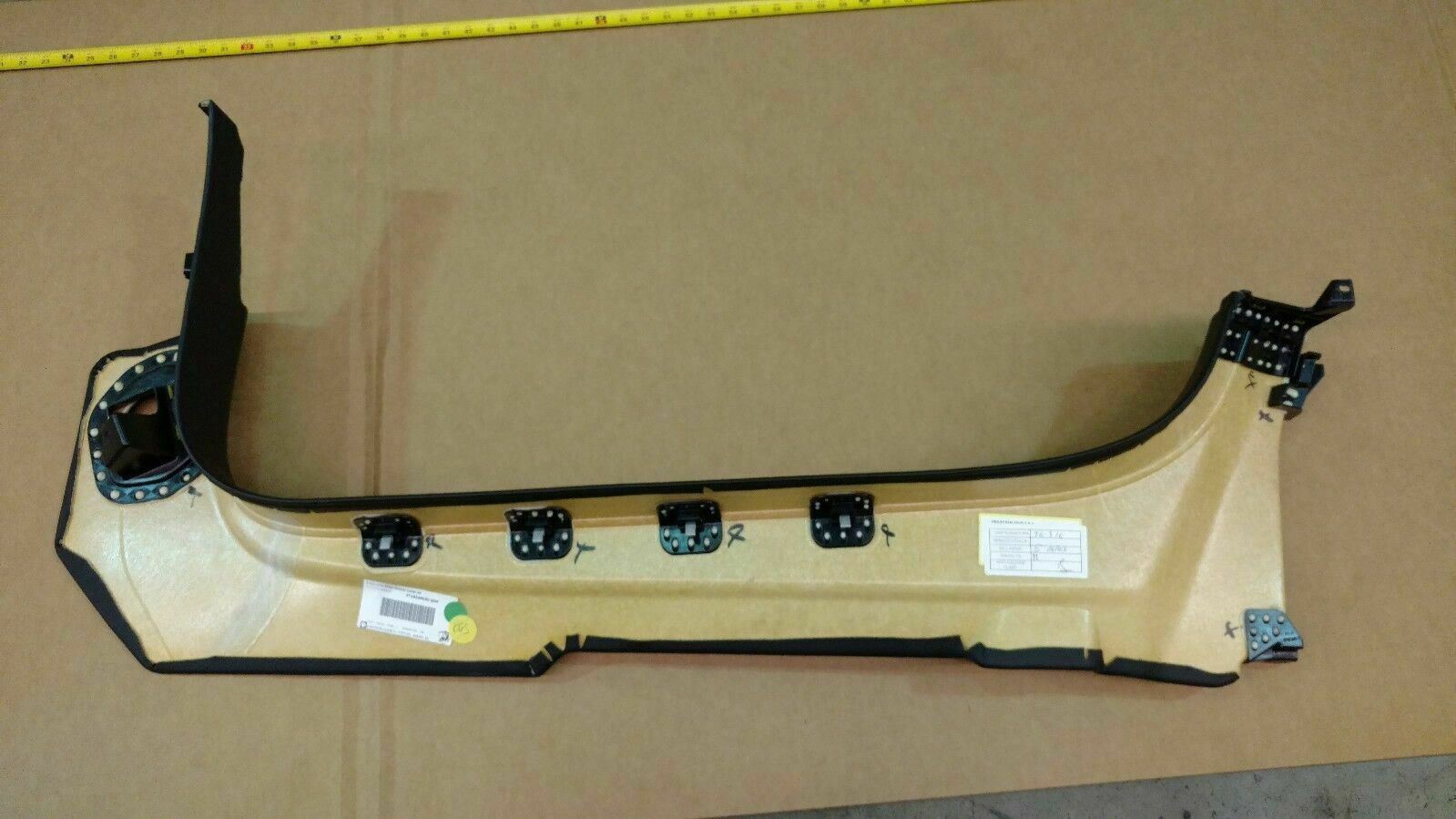 LAMBORGHINI HURACAN DRIVER LEFT SIDE INTERIOR SIDE SILL COVER PANEL OEM 