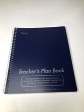 Mead Teachers Plan Book, 8 1/2in. x 11in. Blue