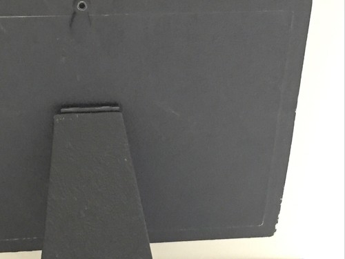 Vintage 1996 MYX Dekor Keramik strukturierter Rahmen doppelt 3,5x5" Fotos freistehender - Bild 10 von 10