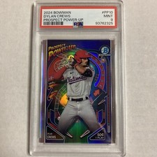 2024 Bowman Chrome Power-Up Dylan Crews ROOKIE PSA 9 PS