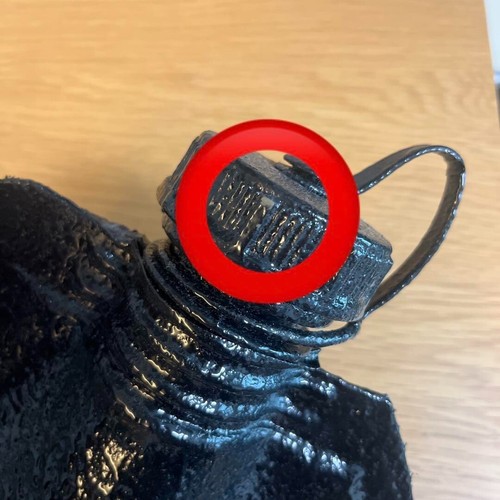 Maison Margiela bottle-cap coated tote bag black unused - Picture 5 of 8