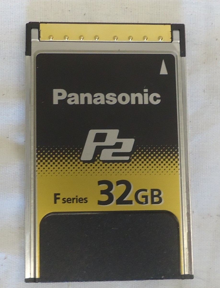 Panasonic P2カード AJ-P2E064FGN Panasonic F Series 64GB P2 Memory