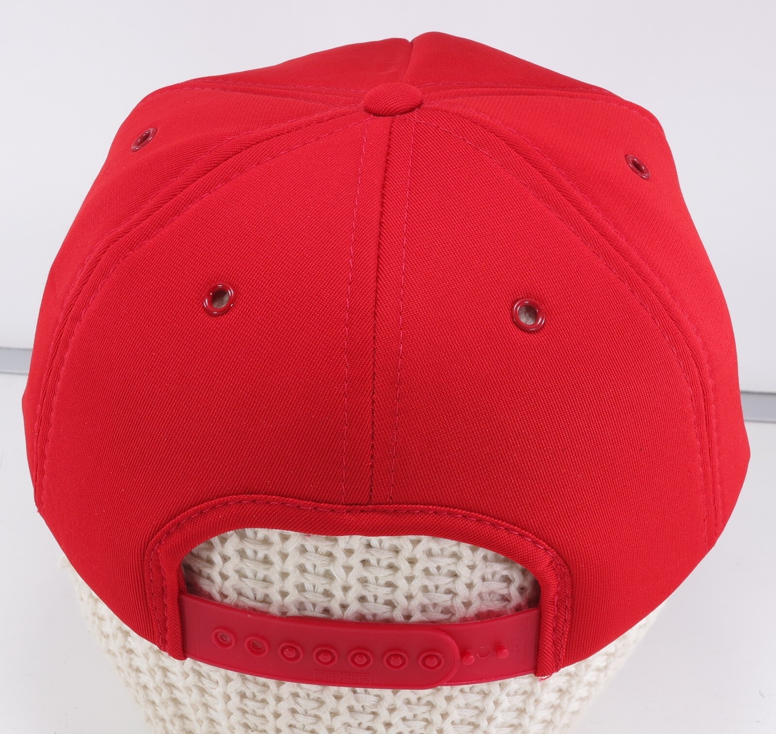 Hoffman Engineering Hat red foam snapback vintage… - image 5