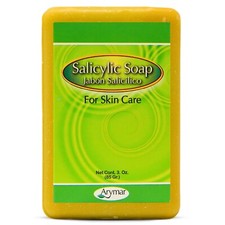 Arymar Salicylic Acid Soap 3 oz - Skin Cleansing and Exfoliating Bar, Packs 1-25