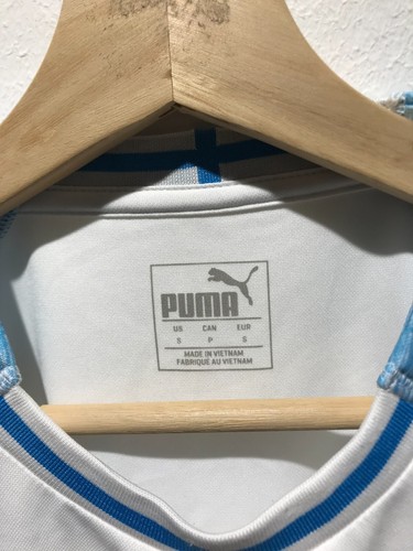 OLYMPIQUE MARSEILLE 2018/2019 HOME FOOTBALL SHIRT SOCCER JERSEY MAILLOT PUMA - Picture 3 of 9