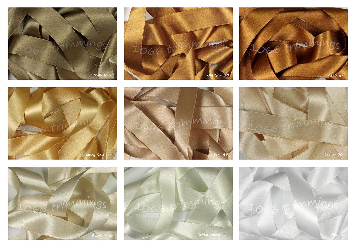 Berisfords Samtband Gold - 5 Meter Rolle, 100% Nylon, Für Deko, Kleidung & Geschenke