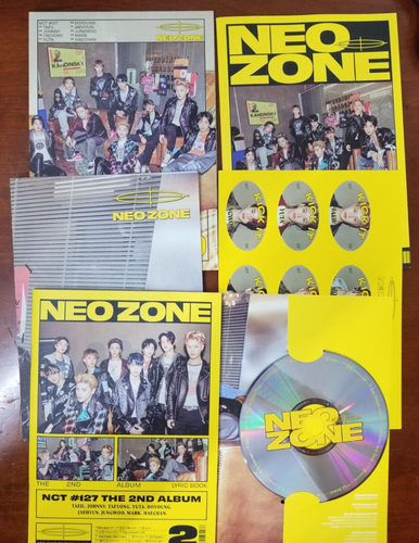 NCT Neo Zone Lot - Final Round/ 2nd Album - 4 Sets - Picture 2 of 5